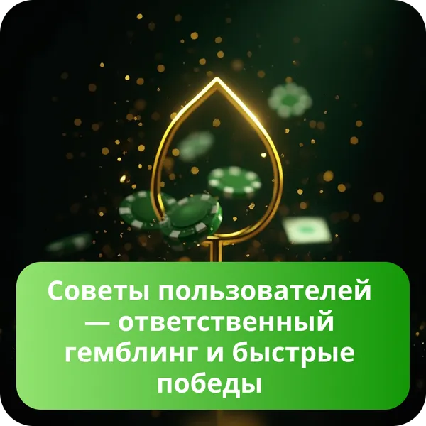 Советы пользователей — ответственный гемблинг и быстрые победы